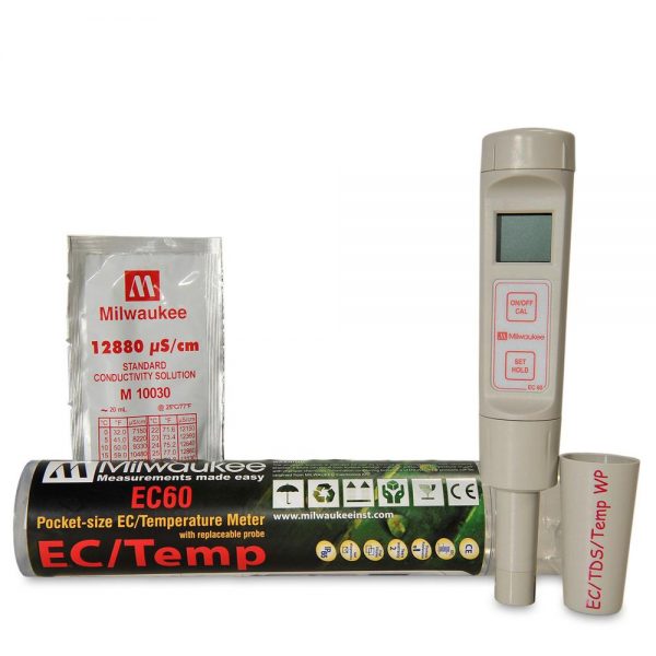 Milwaukee EC60 Pocket Size EC/TDS/Temp Meter