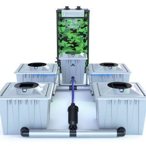 Alien Hydroponics – Rdwc 36L Pro Silver Series – 4 Bucket System