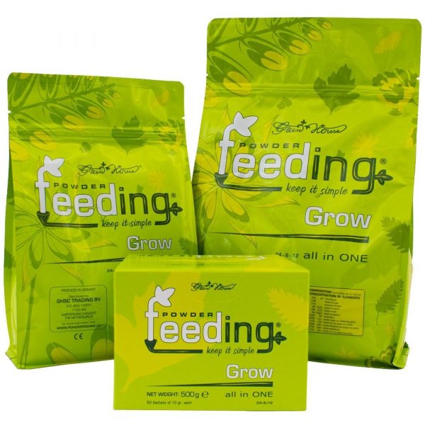 Green House – Powder Feeding – Grow