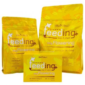 Green House – Powder Feeding – Long Flowering – Mostly Sativa